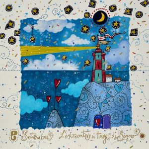 SETTEMBRE - L'orizzonte si tinge di sogno (bianco) - Andrea Agostini