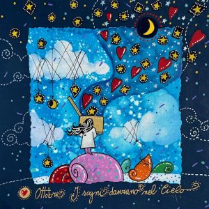 OTTOBRE - I sogni danzano nel cielo (blu) - Andrea Agostini