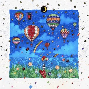 In questo orizzonte infinito, la gioia si colora di pure emozioni - Andrea Agostini